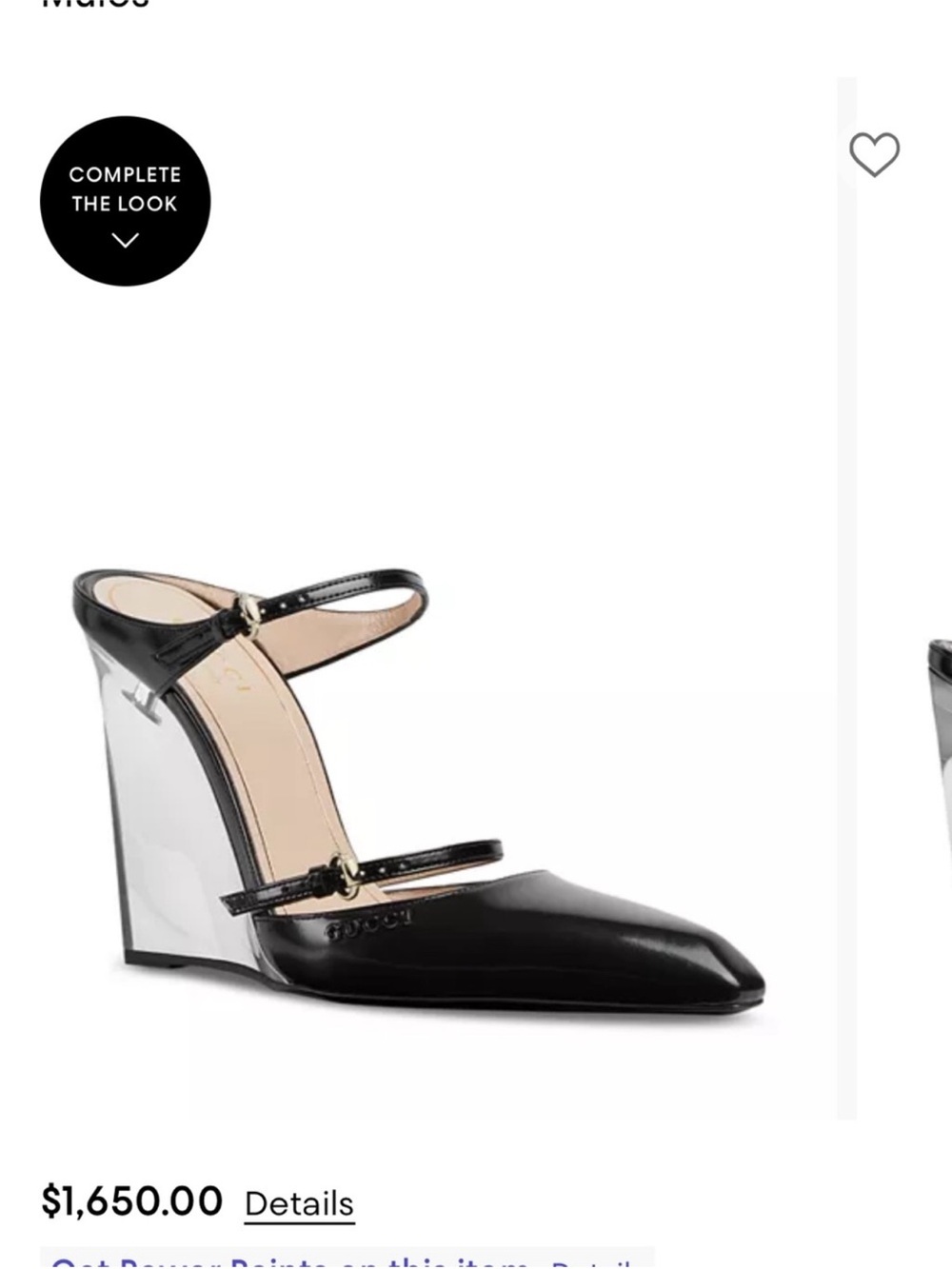 Women’s Gucci CHRISTI patent leather wedge mule size 39 made in Italy - Picture 13 of 13